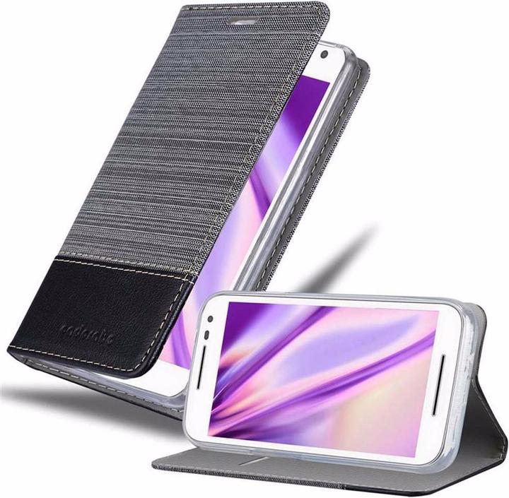Actual product image Cadorabo Book Jeans Optics Cover (Motorola Moto G30)