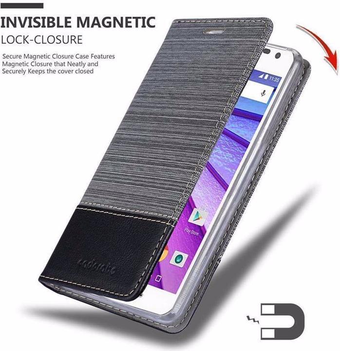 Actual product image Cadorabo Book Jeans Optics Cover (Motorola Moto G30)