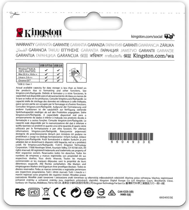Produktbild Kingston DataTraveler 50 (128 GB, USB-A, USB 3.1)