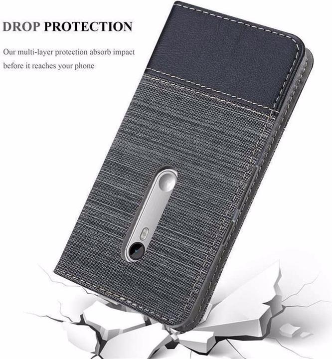 Actual product image Cadorabo Book Jeans Optics Cover (Motorola Moto G30)