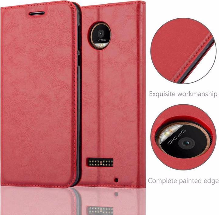 Productafbeelding Cadorabo Boek Onzichtbare Magneethoes (Motorola Moto Z Force)