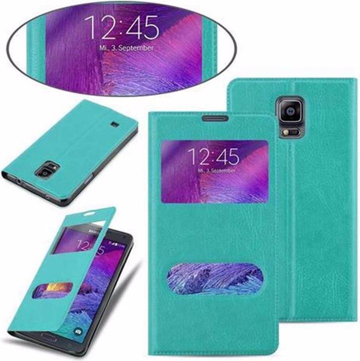 Produktbild Cadorabo Book mit View Doppelfenster Cover (Samsung Galaxy Note 4)
