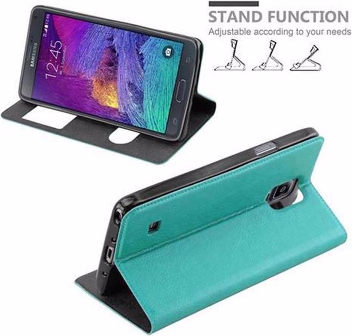 Produktbild Cadorabo Book mit View Doppelfenster Cover (Samsung Galaxy Note 4)