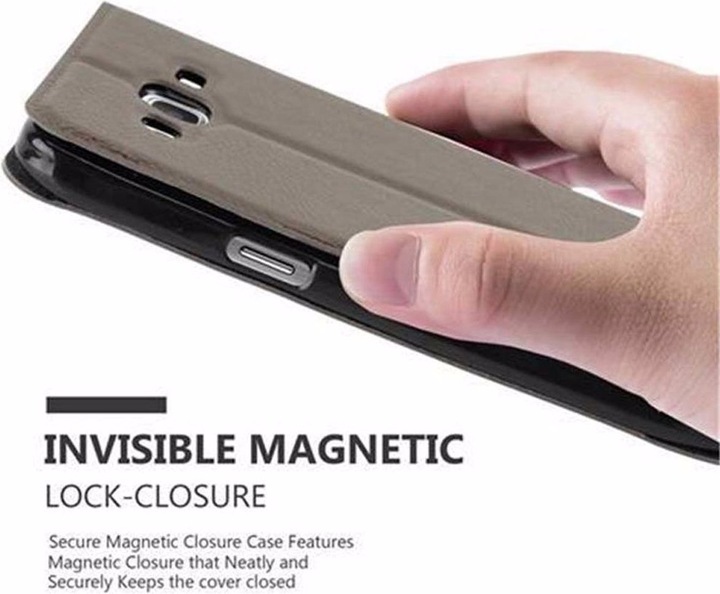 Actual product image Cadorabo Book with View double window cover (Samsung Galaxy Grand Prime)