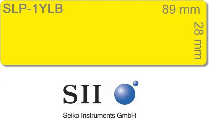 Produktbild Seiko SLP-1YLB, Adressetiketten, 1 Rolle à 130 Etiketten (2.80 cm)
