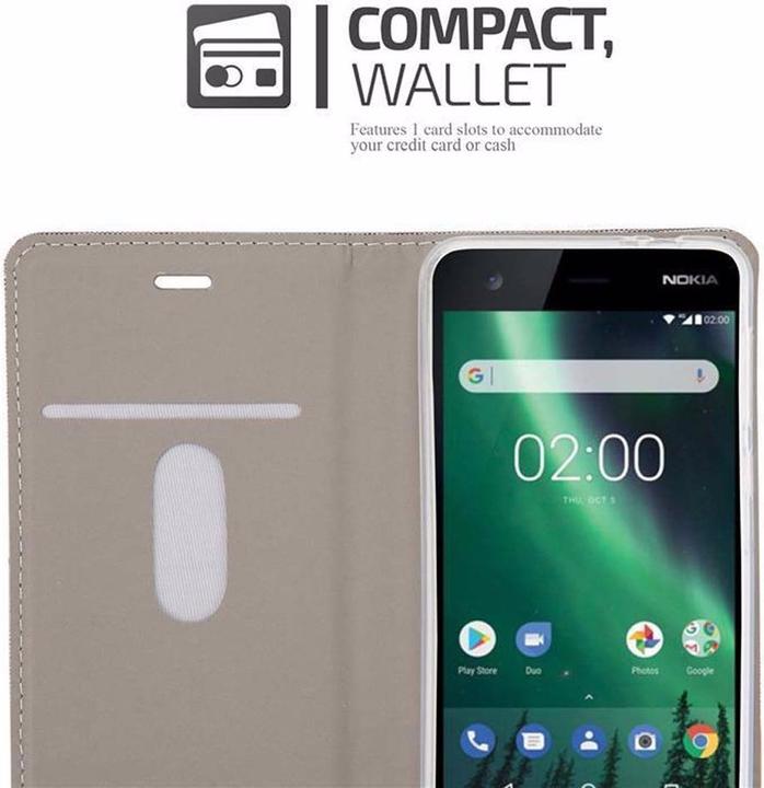 Actual product image Cadorabo Book Jeans Optics Cover (Nokia 2)