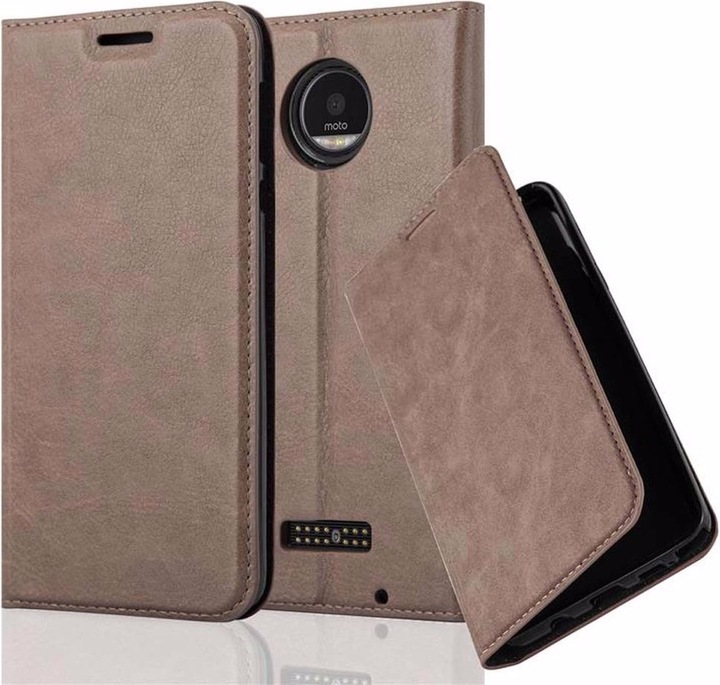 Actual product image Cadorabo Book Invisible Magnet Cover (Motorola Moto Z)