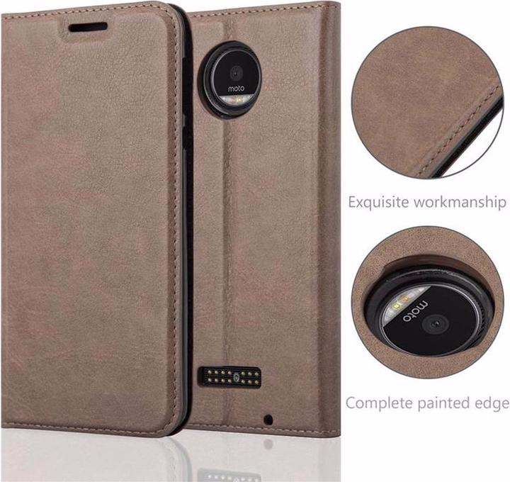Productafbeelding Cadorabo Boek Onzichtbare Magneethoes (Motorola Moto Z)