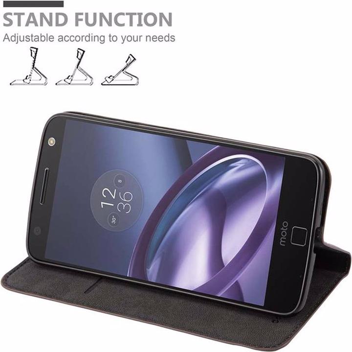 Productafbeelding Cadorabo Boek Onzichtbare Magneethoes (Motorola Moto Z)