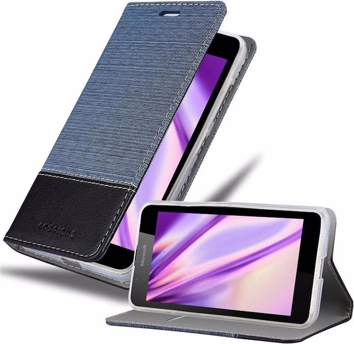 Actual product image Cadorabo Book Jeans Optics Cover (Microsoft Lumia 540)