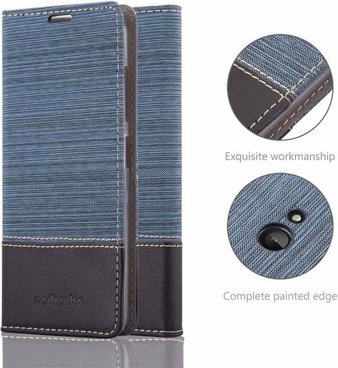 Actual product image Cadorabo Book Jeans Optics Cover (Microsoft Lumia 540)