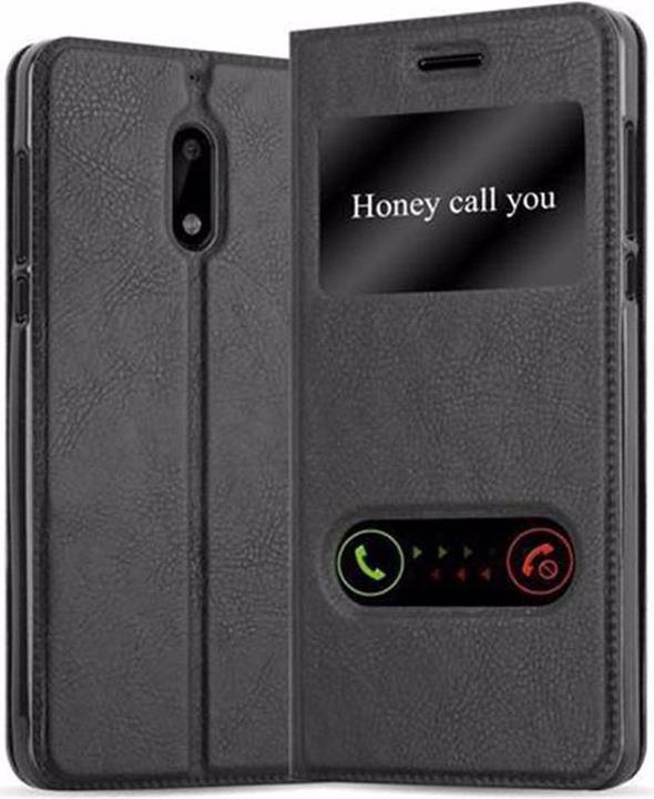 Produktbild Cadorabo Book mit View Doppelfenster Cover (Nokia 6)