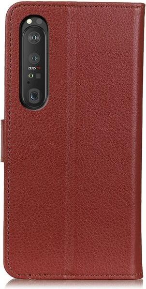 Produktbild MU Classic Litchi Leder Bookcover Series (Sony Xperia 1 III)