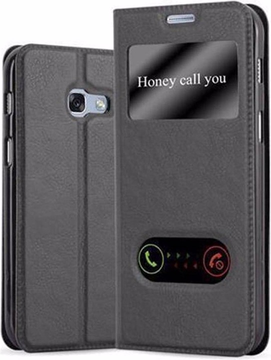 Produktbild Cadorabo Book mit View Doppelfenster Cover (Samsung Galaxy A3 (2017))