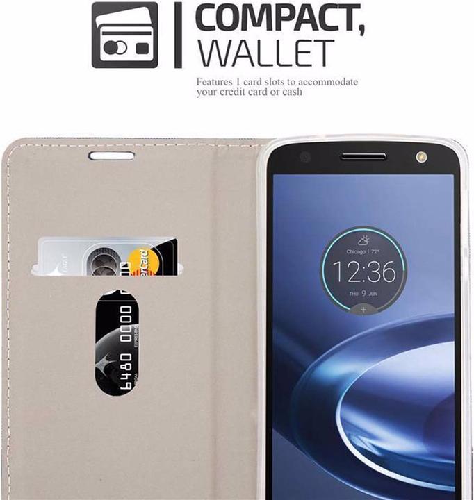 Productafbeelding Cadorabo Boek Jeans Optiek Cover (Motorola Moto Z Force)