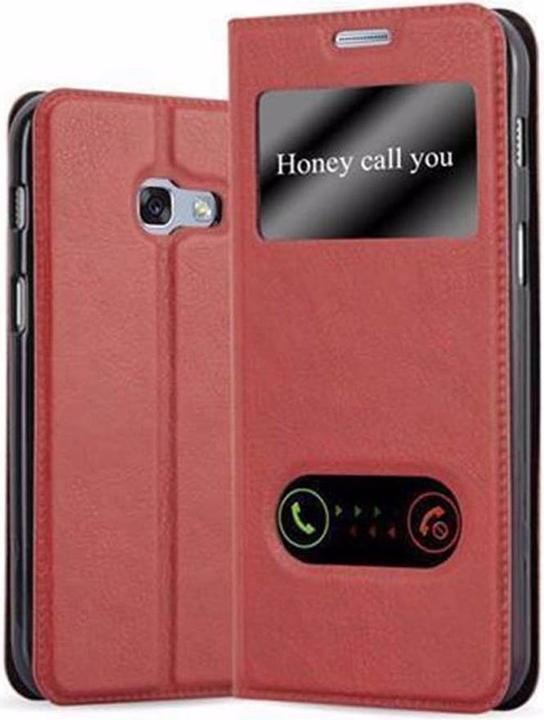 Actual product image Cadorabo Book with View double window cover (Samsung Galaxy A5 (2017))