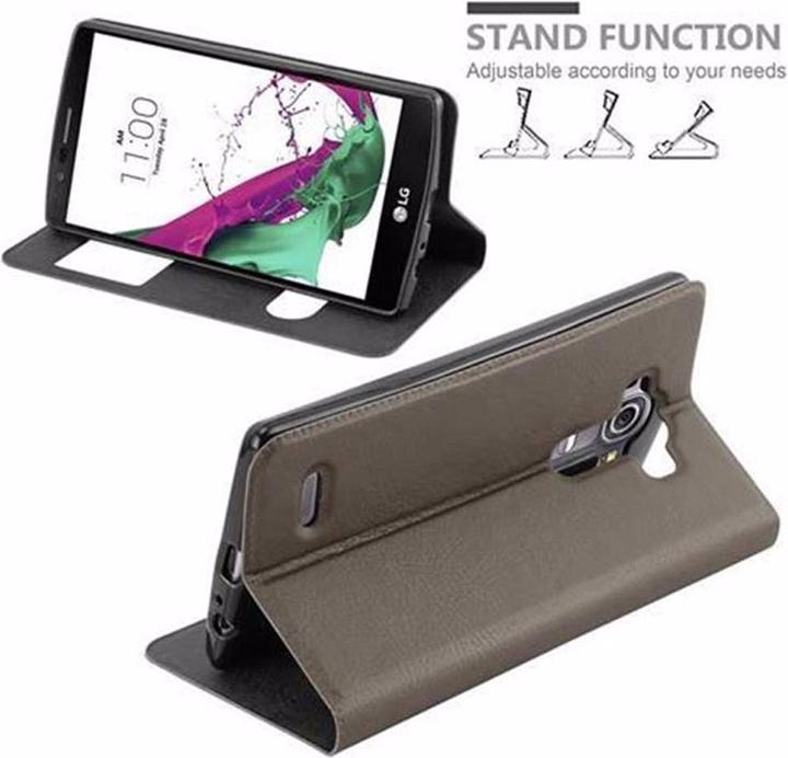 Produktbild Cadorabo Book mit View Doppelfenster Cover (LG G4, Motorola Moto G4 Plus)