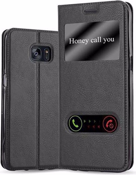 Produktbild Cadorabo Book mit View Doppelfenster Cover (Samsung Galaxy S7 Edge)