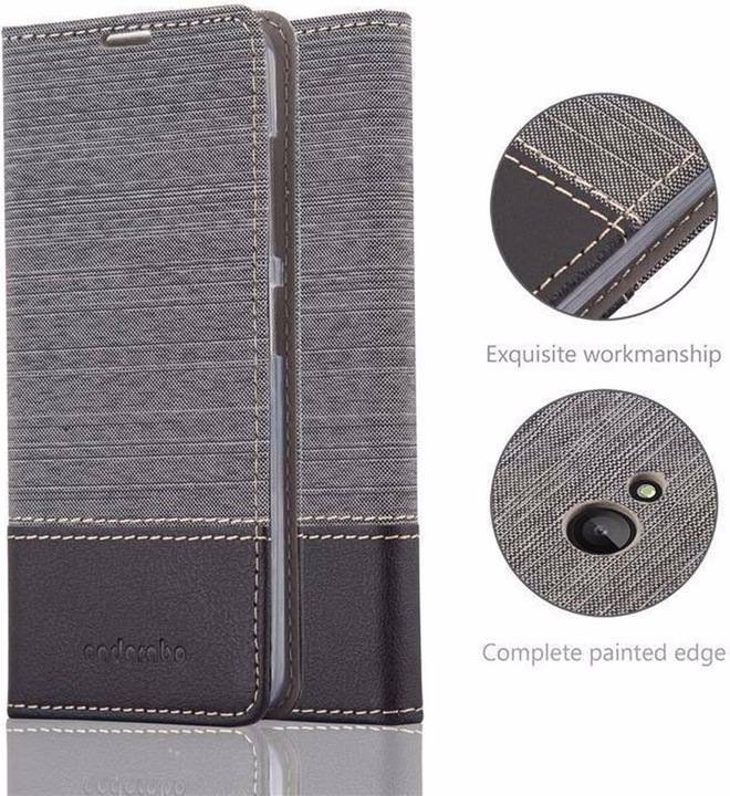 Produktbild Cadorabo Book Jeans Optik Cover (Microsoft Lumia 540)