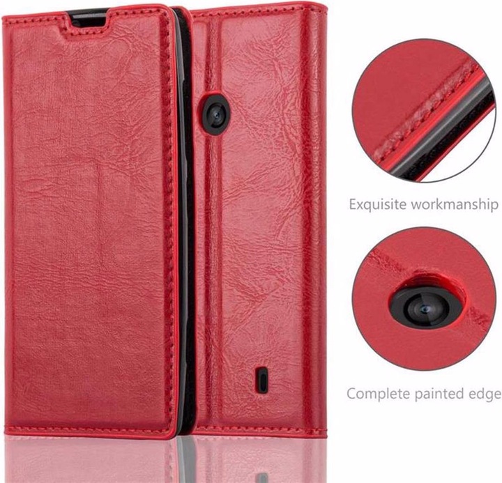 Produktbild Cadorabo Book Invisible Magnet Cover (Nokia Lumia 520)