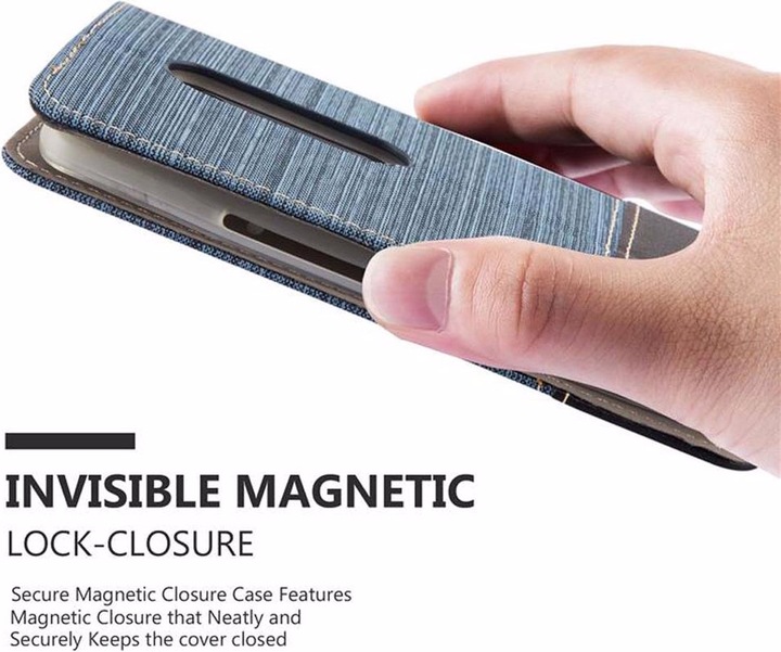 Immagine prodotto Cadorabo Copertina del libro Jeans Optics (Motorola Moto X Play)