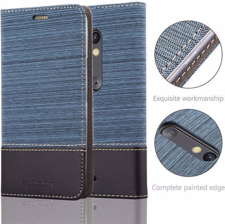 Immagine prodotto Cadorabo Copertina del libro Jeans Optics (Motorola Moto X Play)
