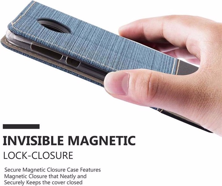Immagine prodotto Cadorabo Copertina del libro Jeans Optics (Motorola Moto Z)