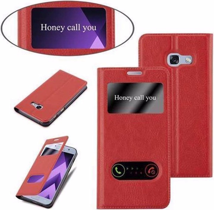 Produktbild Cadorabo Book mit View Doppelfenster Cover (Samsung Galaxy A5 (2017))
