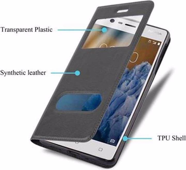 Immagine prodotto Cadorabo Libro con copertina a doppia finestra con vista (OnePlus 3)