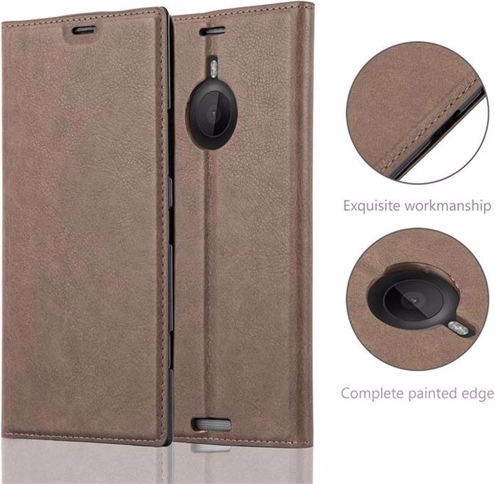 Actual product image Cadorabo Book Invisible Magnet Cover (Nokia Lumia 1520)