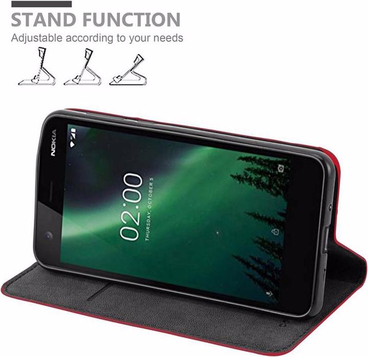 Immagine prodotto Cadorabo Copertina magnetica invisibile del libro (Nokia 2)