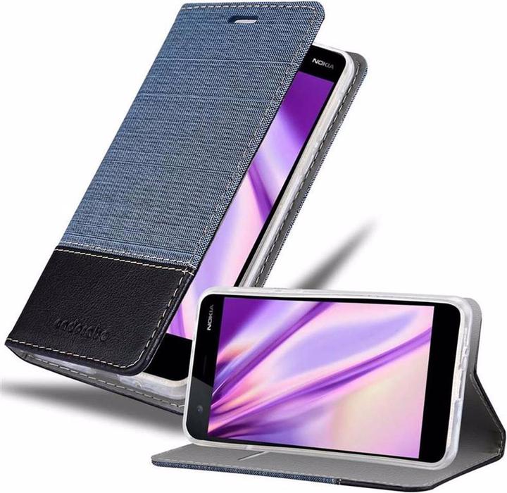 Actual product image Cadorabo Book Jeans Optics Cover (Nokia 2)
