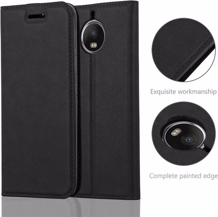 Immagine prodotto Cadorabo Copertina magnetica invisibile del libro (Motorola Moto G5S Plus)