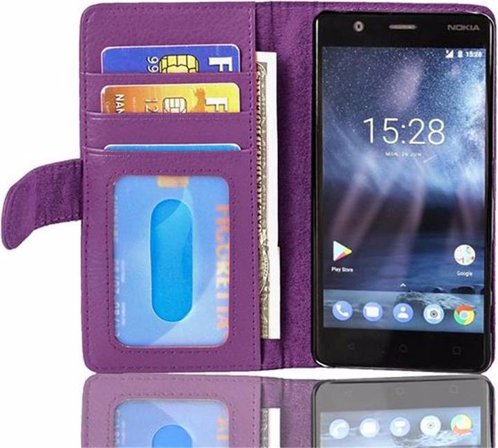 Actual product image Cadorabo Book with 3 card slots cover (OnePlus 3)