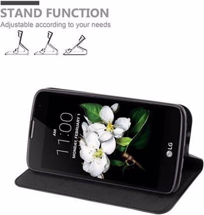 Productafbeelding Cadorabo Boek Onzichtbare Magneethoes (LG K7)