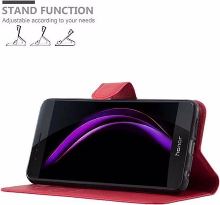 Image du produit Cadorabo Book avec fonction stand Cover (Honor 8)