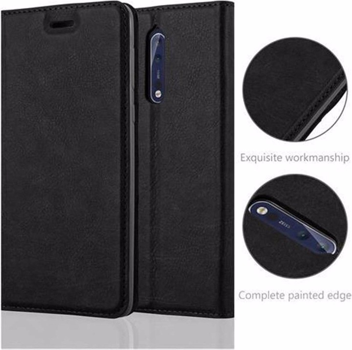 Produktbild Cadorabo Book Invisible Magnet Cover (Apple iPhone 8)