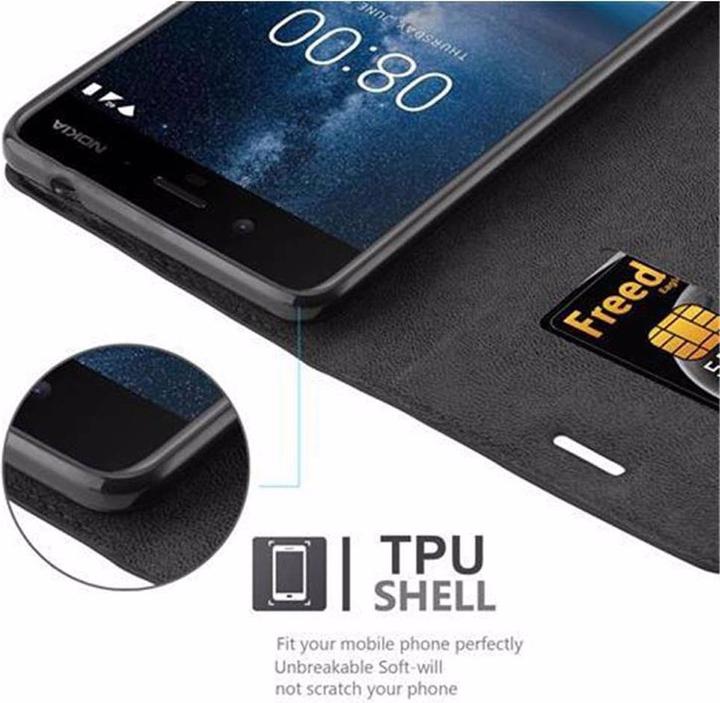 Produktbild Cadorabo Book Invisible Magnet Cover (Apple iPhone 8)