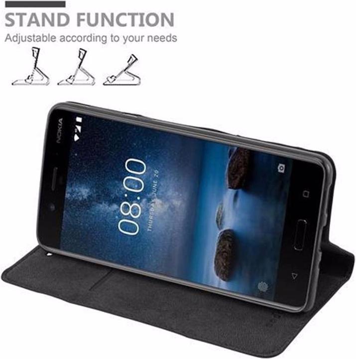 Produktbild Cadorabo Book Invisible Magnet Cover (Apple iPhone 8)