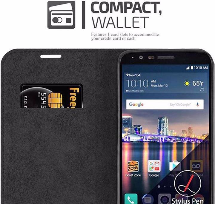 Actual product image Cadorabo Book Invisible Magnet Cover (LG Stylus 3)