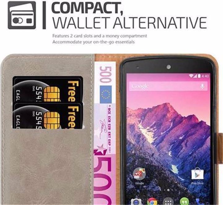 Actual product image Cadorabo Book Luxury Cover (LG Nexus 5)