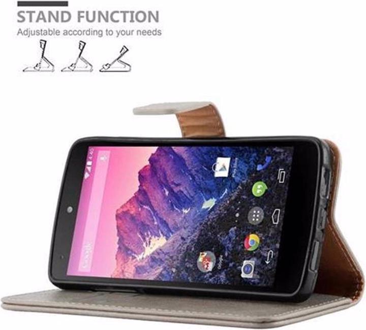 Actual product image Cadorabo Book Luxury Cover (LG Nexus 5)