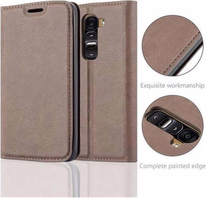 Productafbeelding Cadorabo Boek Onzichtbare Magneethoes (LG G2 Mini)