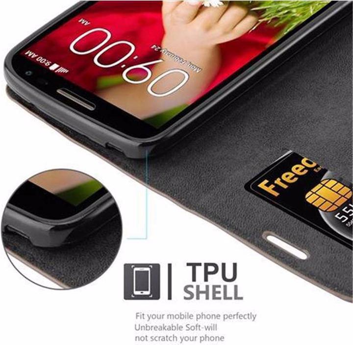 Productafbeelding Cadorabo Boek Onzichtbare Magneethoes (LG G2 Mini)