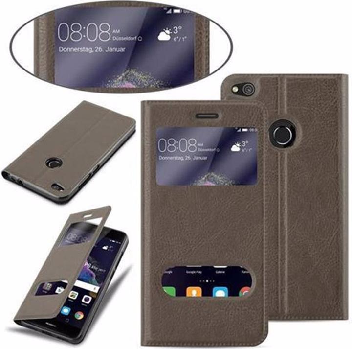 Produktbild Cadorabo Book mit View Doppelfenster Cover (Huawei P8 Lite (2017))