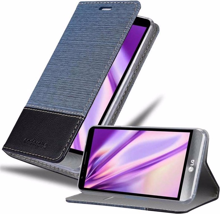 Actual product image Cadorabo Book Jeans Optics Cover (LG Stylus 3)