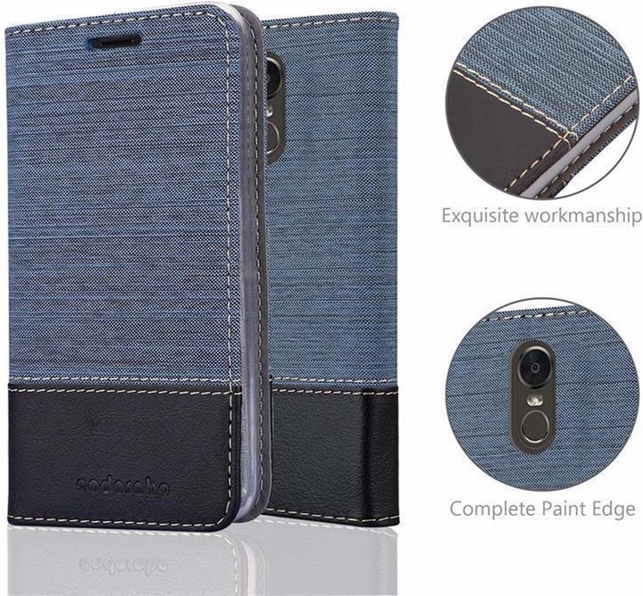 Actual product image Cadorabo Book Jeans Optics Cover (LG Stylus 3)