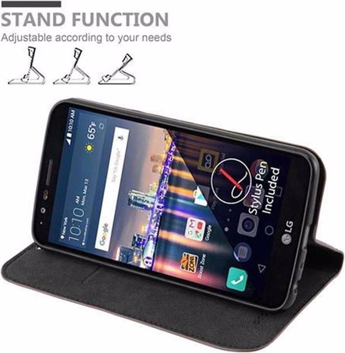 Productafbeelding Cadorabo Boek Onzichtbare Magneethoes (LG Stylus 3)
