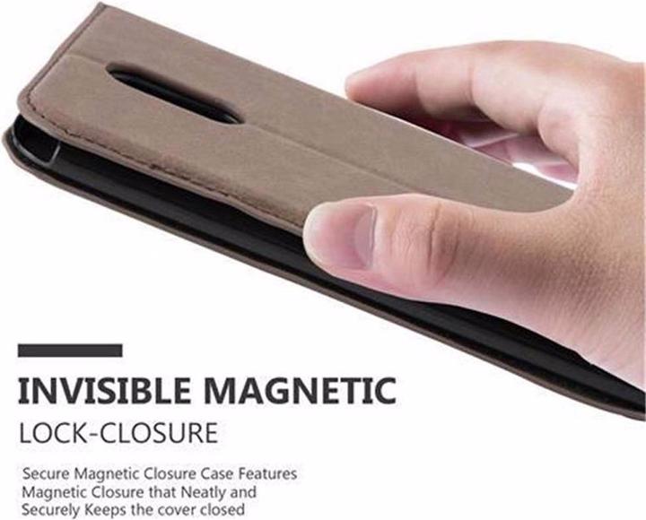Productafbeelding Cadorabo Boek Onzichtbare Magneethoes (LG Stylus 3)
