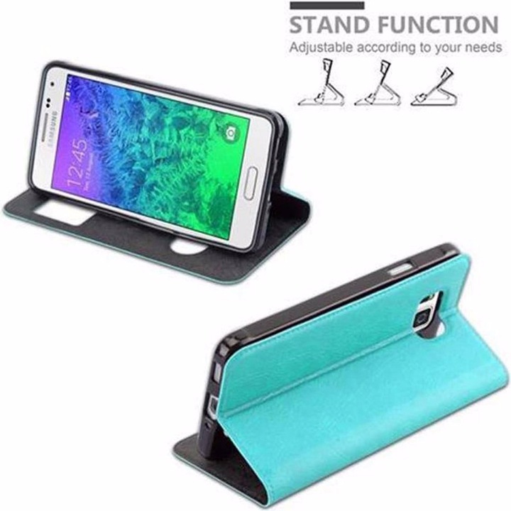 Produktbild Cadorabo Book mit View Doppelfenster Cover (Samsung Galaxy Alpha)